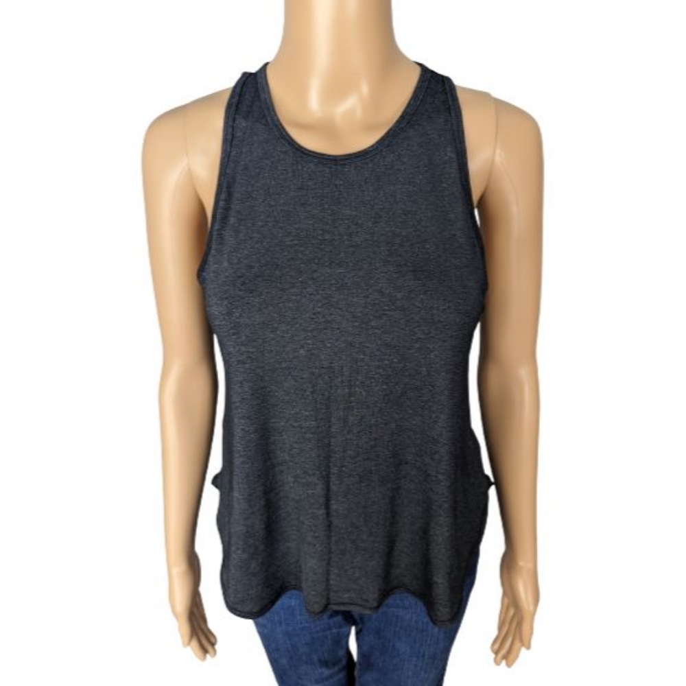 All In Motion Gray Racerback Tank XS - Picture 3 of 8